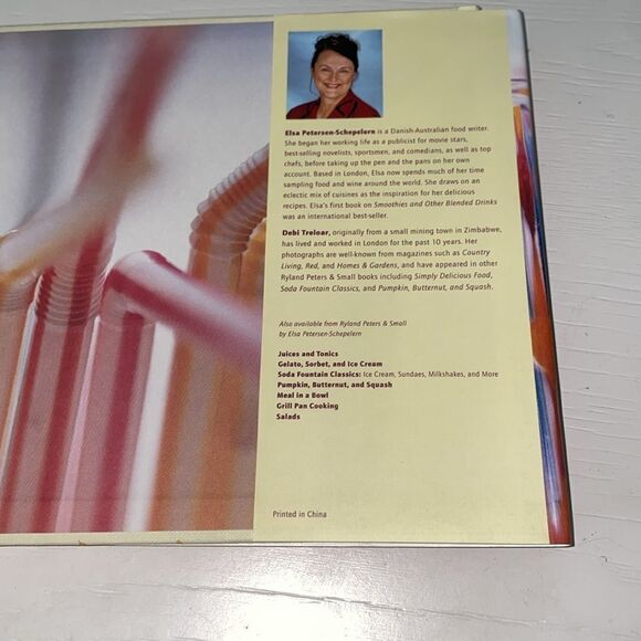 Smoothies And Shakes By Elsa Peterson-Schepelern Blended Drink Recipe Book - Picture 4 of 11